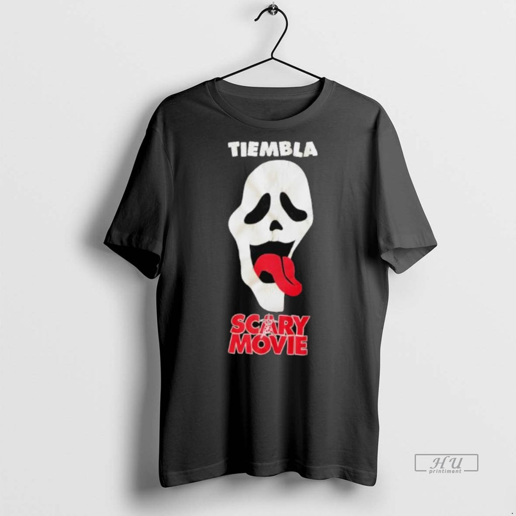 Officials Trending Ghostface Tiembla Scary Movie Movie Franchise Tee Shirt Sweater