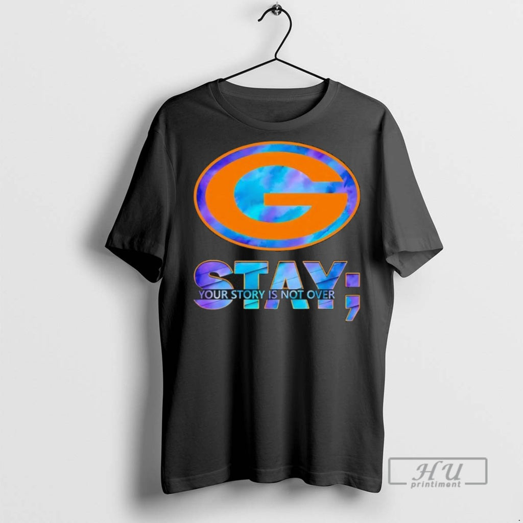 Officials Trending Green Bay Packers Football Stay Your Story Is Not Over Tee Shirt