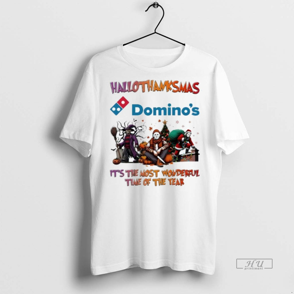 Officials Trending Hallothanksmas Characters Vs Dominos Pizza Logo Its The Most Wonderful Time Of The