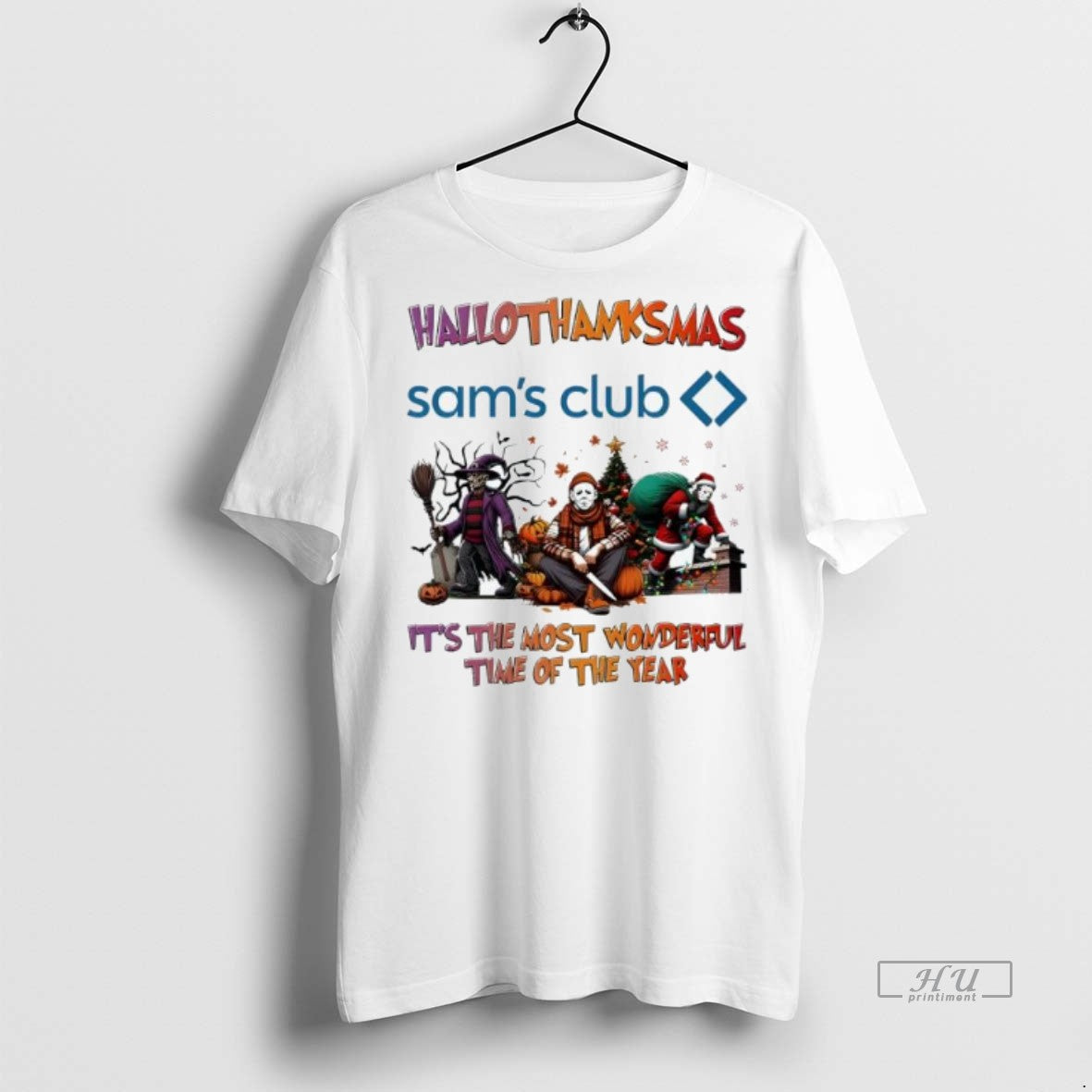 Officials Trending Hallothanksmas Characters Vs Sams Club Logo Its The Most Wonderful Time Of The