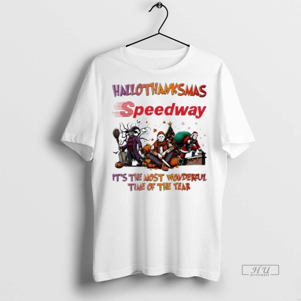 Officials Trending Hallothanksmas Characters Vs Speedway Logo Its The Most Wonderful Time Of The Year