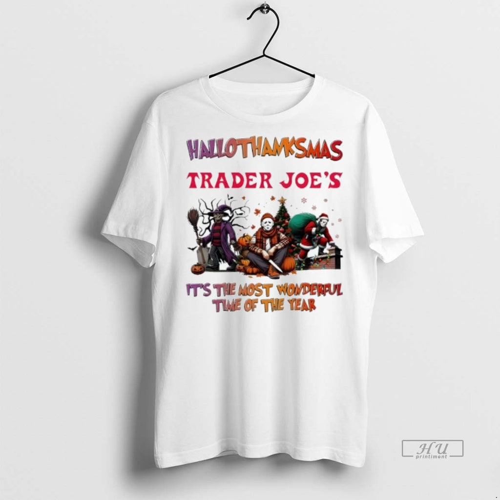 Officials Trending Hallothanksmas Characters Vs Trader Joes Logo Its The Most Wonderful Time Of The