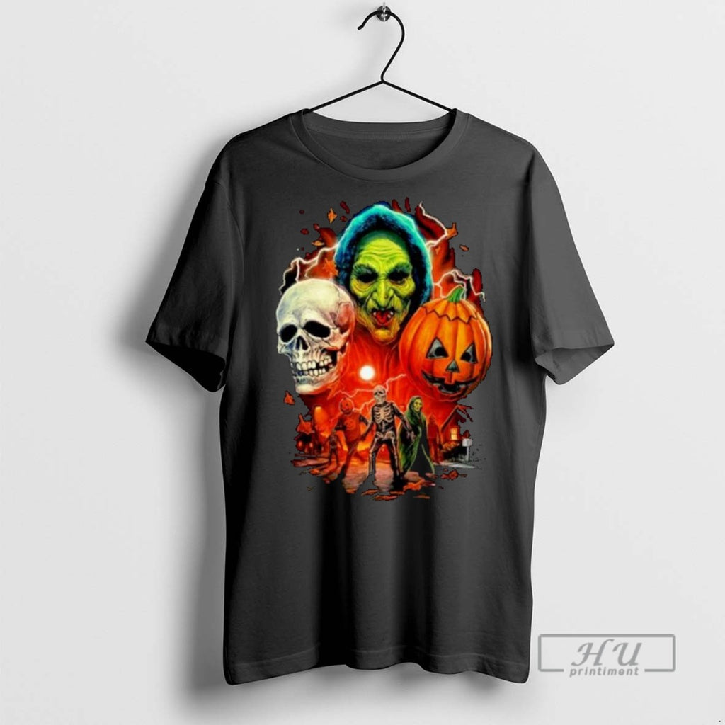 Officials Trending Halloween Trio Mischief Ornaments Tee Shirt