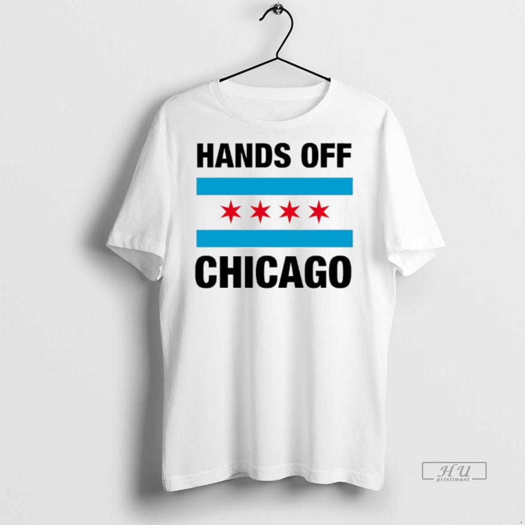 Officials Trending Hands Off Chicago Logo T Shirt Sweater