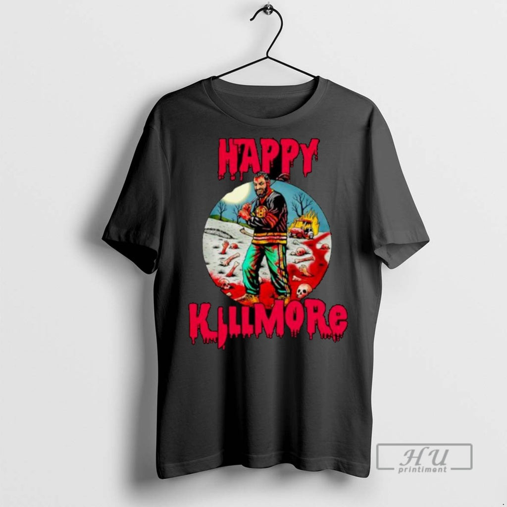 Officials Trending Happy Killmore Boston Bruins Halloween Ornaments Tee Shirt
