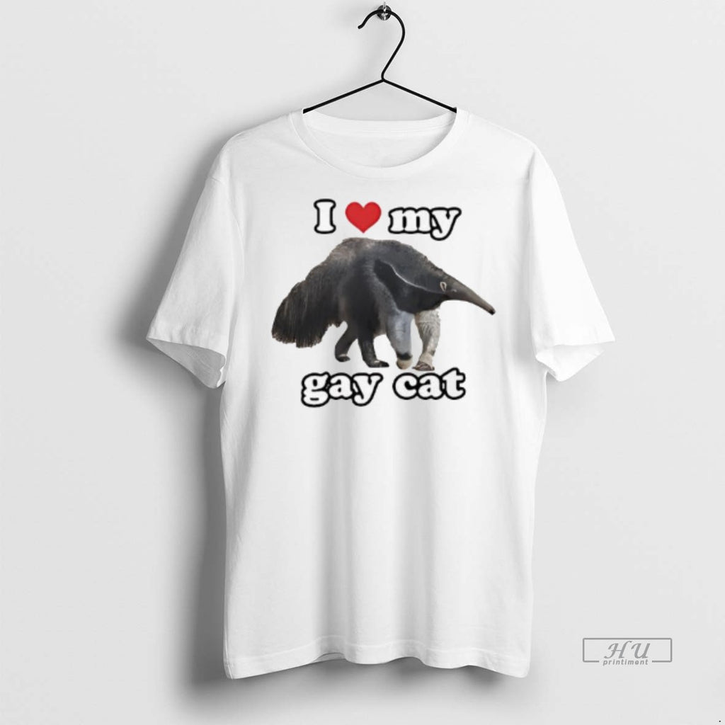 Officials Trending I Love My Gay Cat Giant Anteater T Shirt Sweater