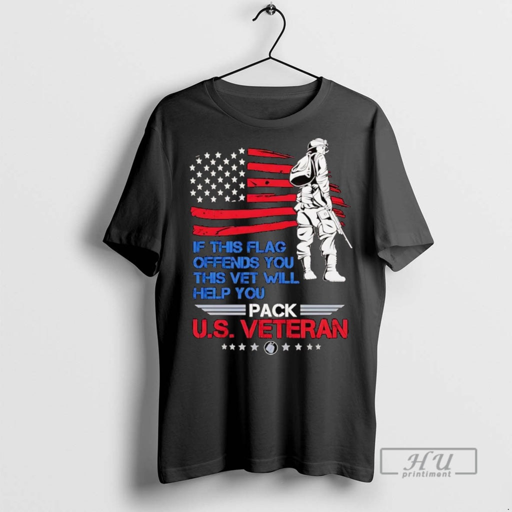 Officials Trending If This Flag Offends You This Vet Will Help You Pack Us Veteran