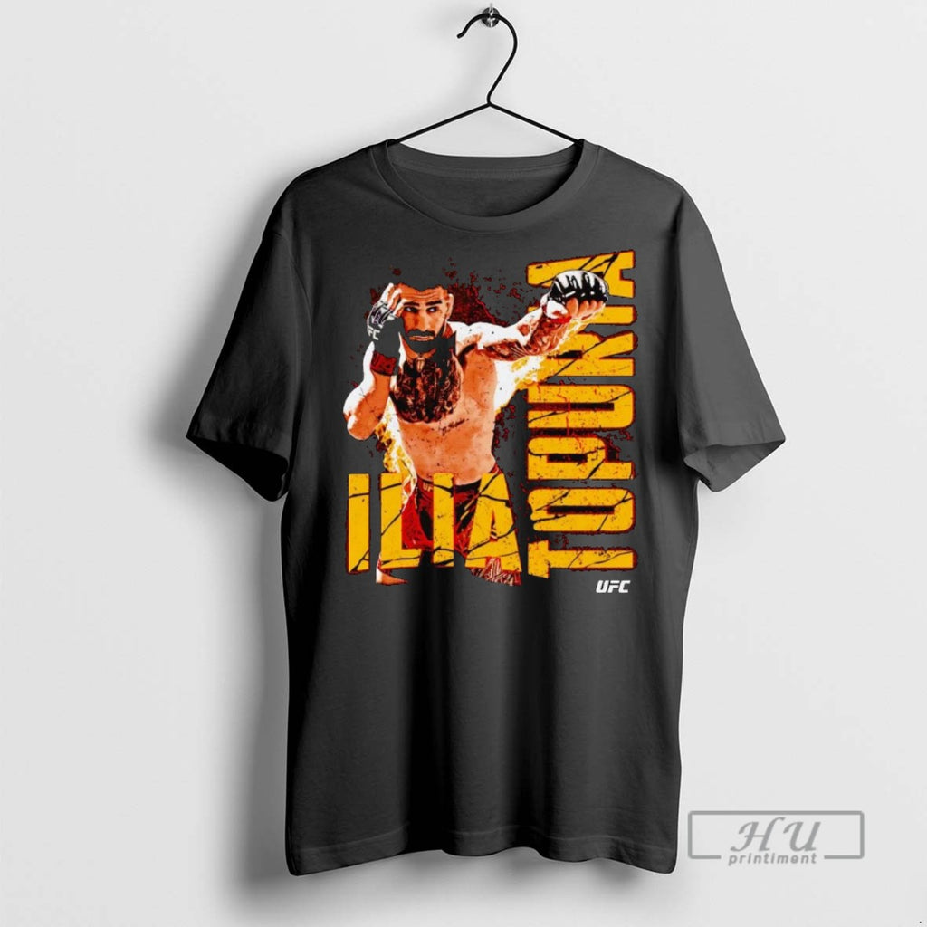 Officials Trending Ilia Topuria Punch Ufc Fighter T Shirt Sweatshirt Hoodies