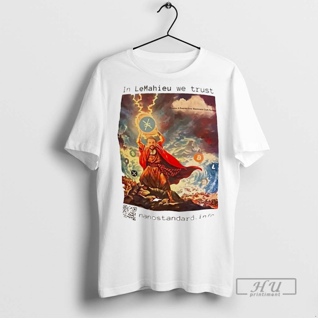 Officials Trending In Lemahieu We Trust Graphic Tee Shirt Sweatshirt Hoodies