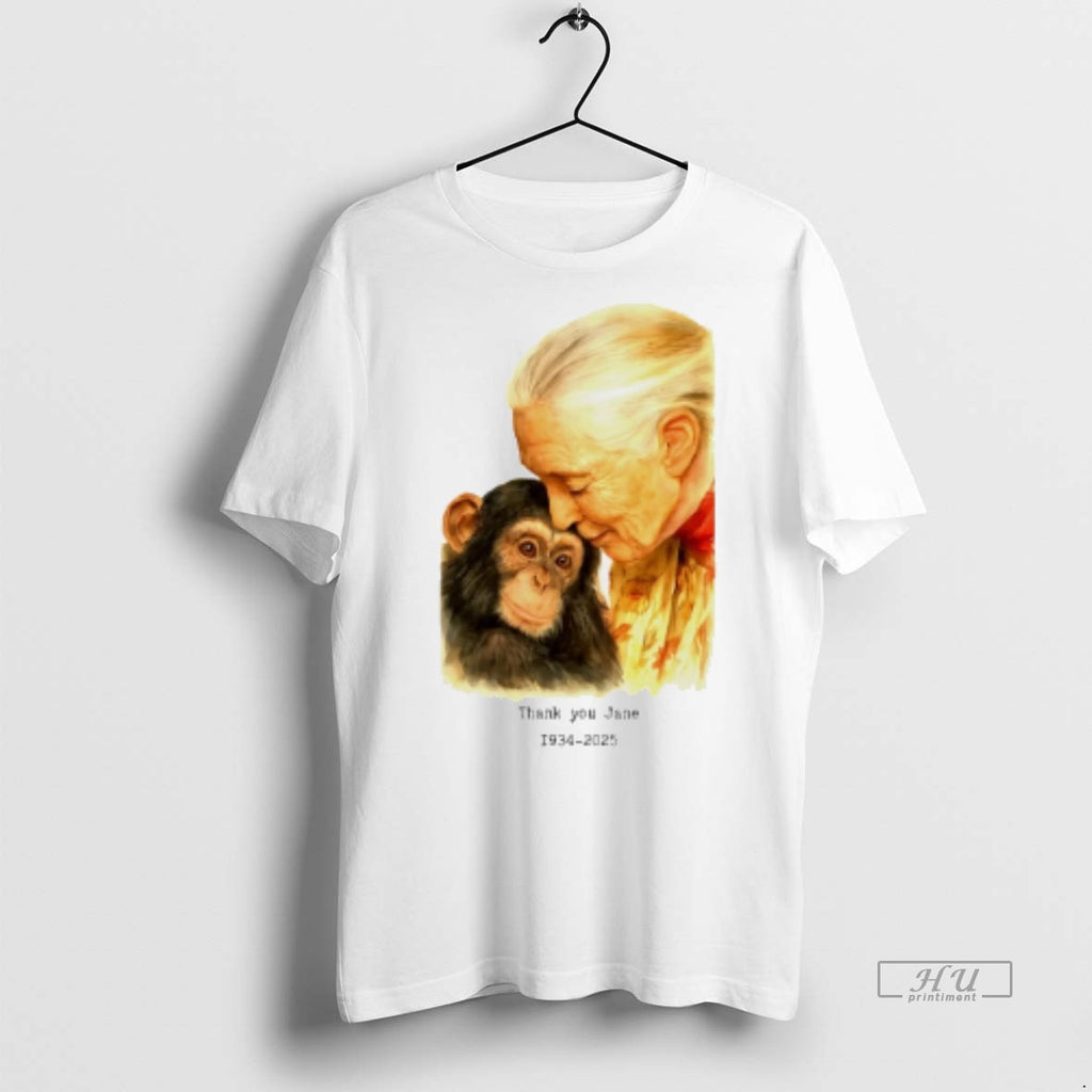 Officials Trending Jane Goodall Thank You Jane Rip T Shirt Sweater