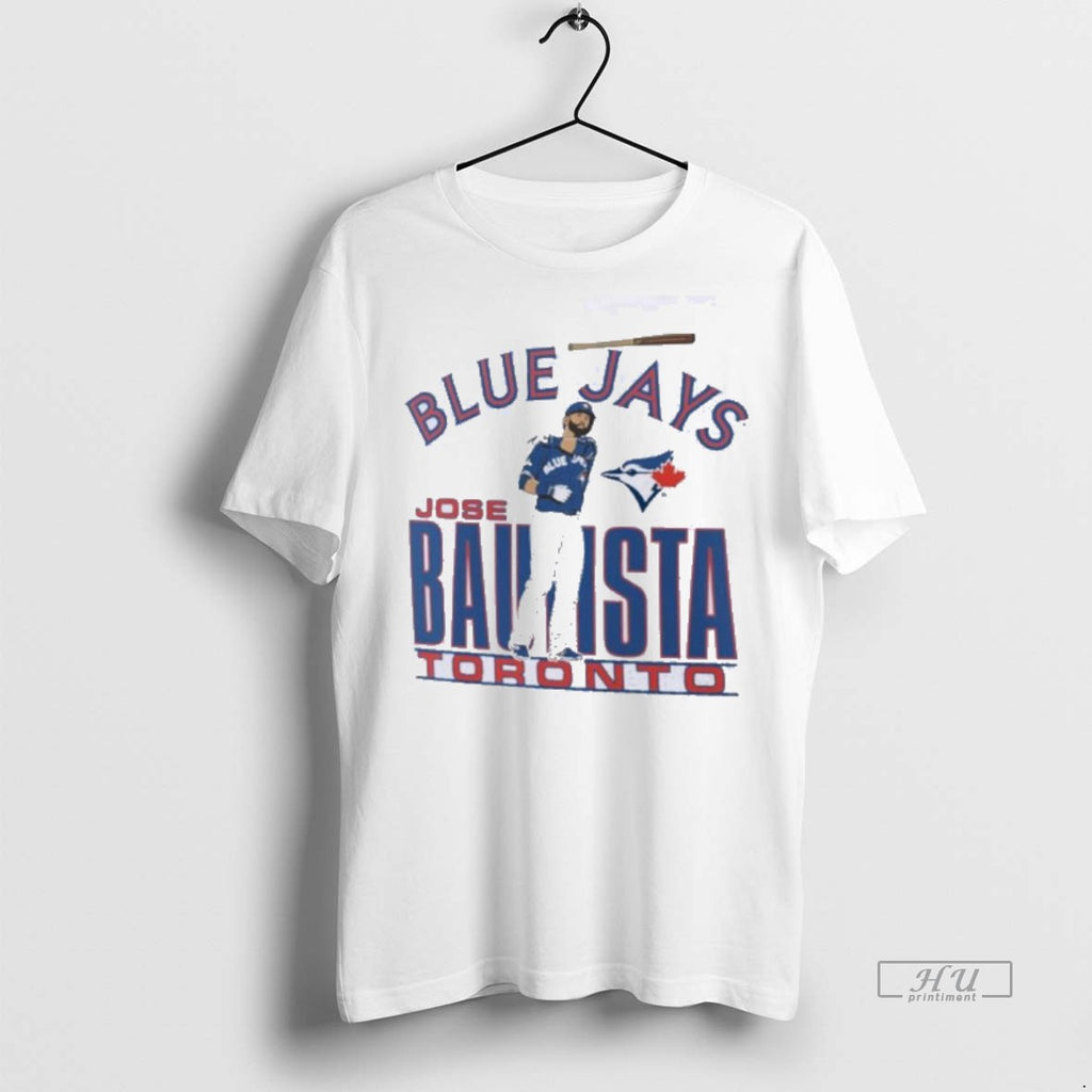 Officials Trending Jose Bautista Toronto Blue Jays Cooperstown Player T Shirt Sweater