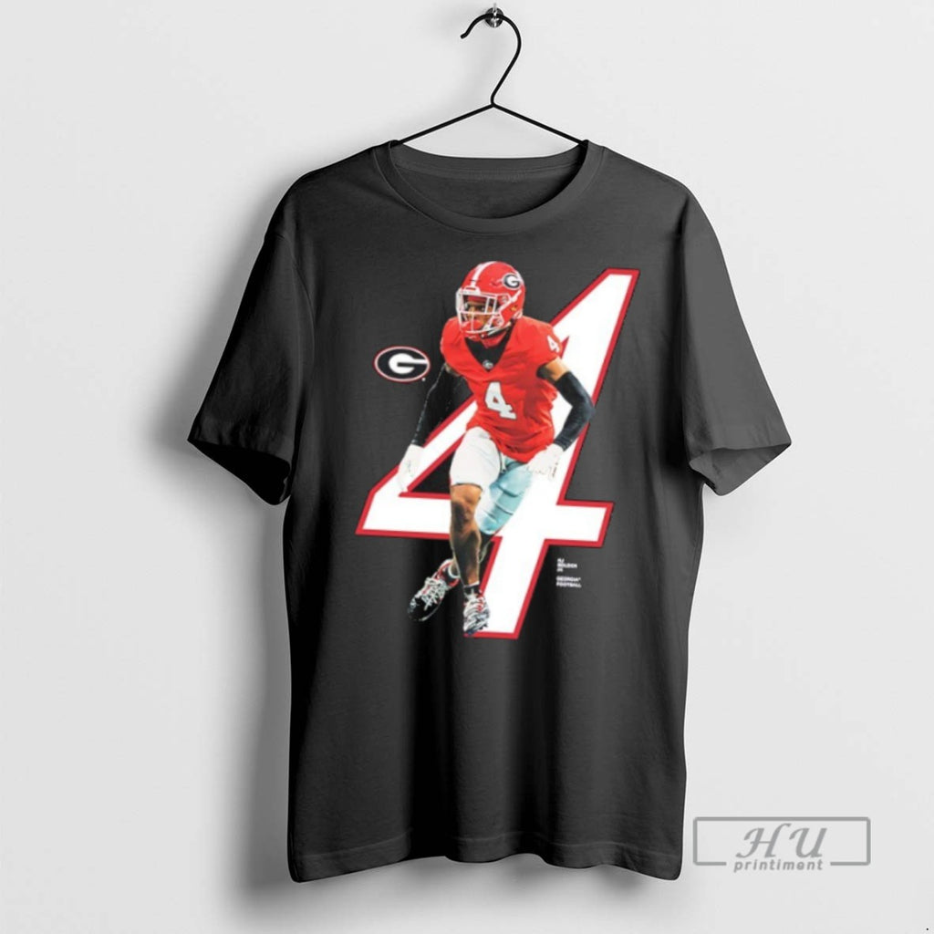 Officials Trending Kj Bolden 4 Georgia Bulldogs 2025 Ncaa Player T Shirt