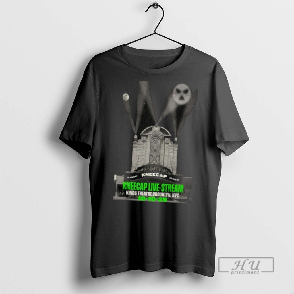 Officials Trending Kneecap Live Stream King Brooklyn Nyc Concert 2025 T Shirt