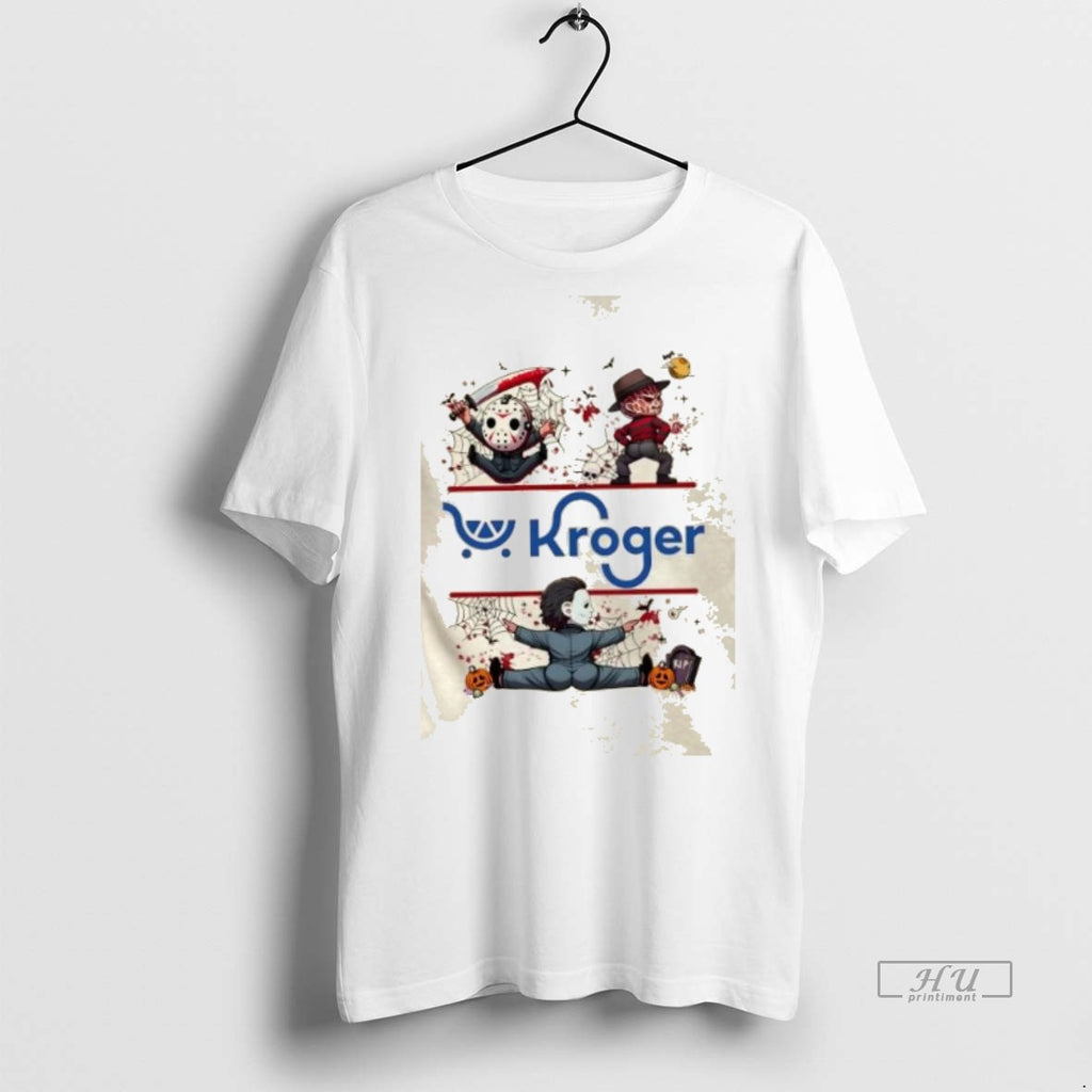 Officials Trending Kroger X Horror Movies Halloween Dance Tee Shirt Sweater