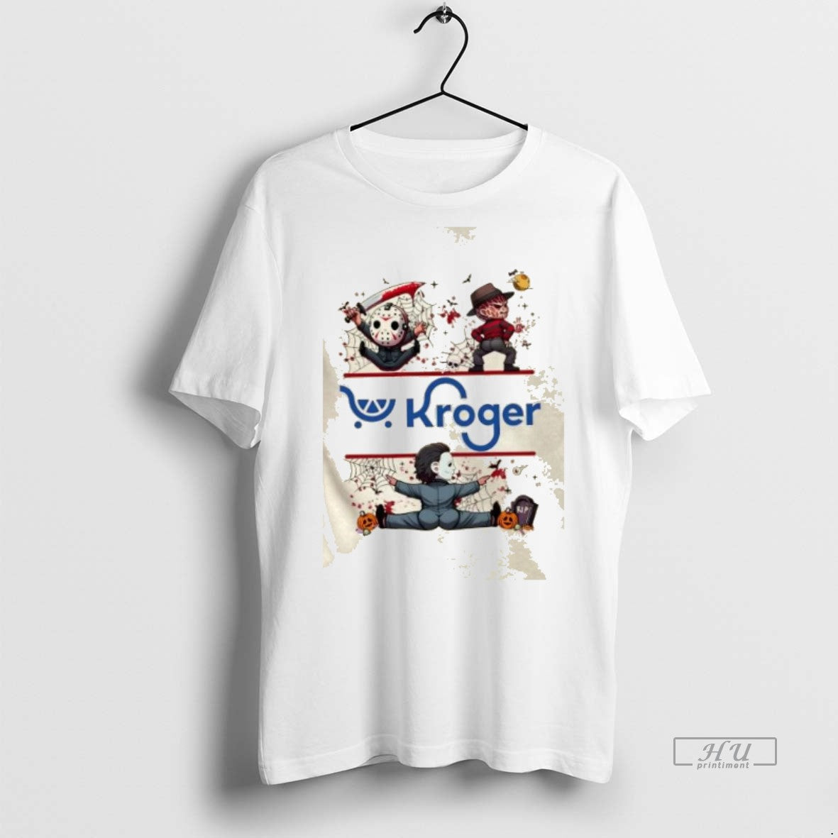 Officials Trending Kroger X Horror Movies Halloween Dance Tee Shirt Sweater