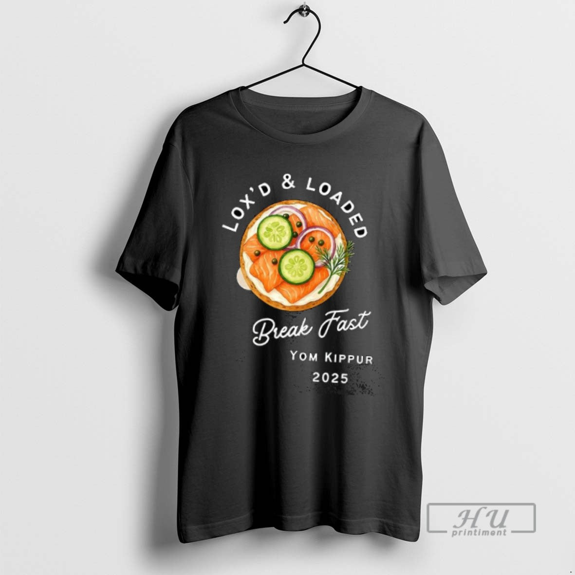 Officials Trending Loxd And Loaded Yom Kippur Bagel Humor 2025 T Shirt