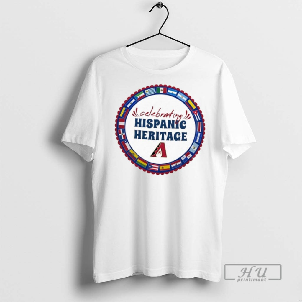 Officials Trending Mlb Arizona Diamondbacks Starter Celebrating Hispanic Heritage T Shirt