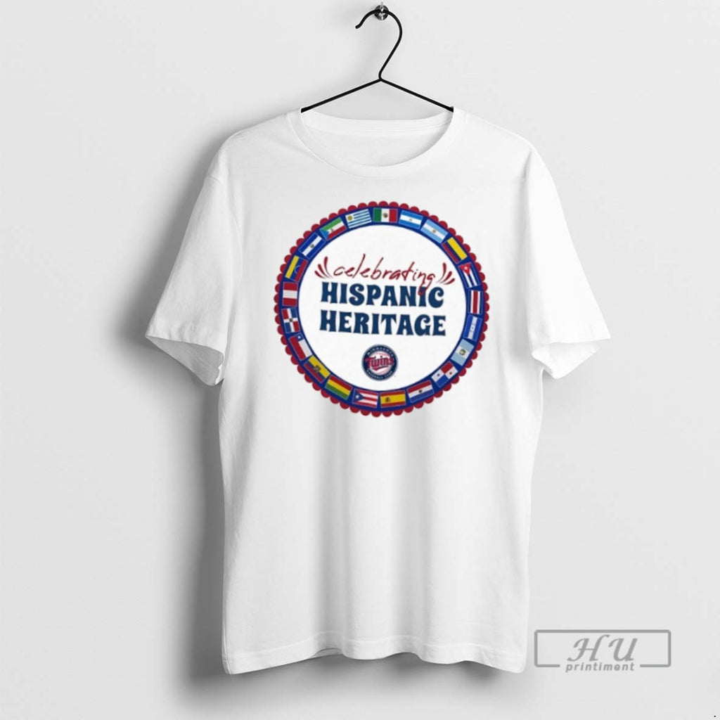 Officials Trending Mlb Minnesota Twins Starter Celebrating Hispanic Heritage T Shirt