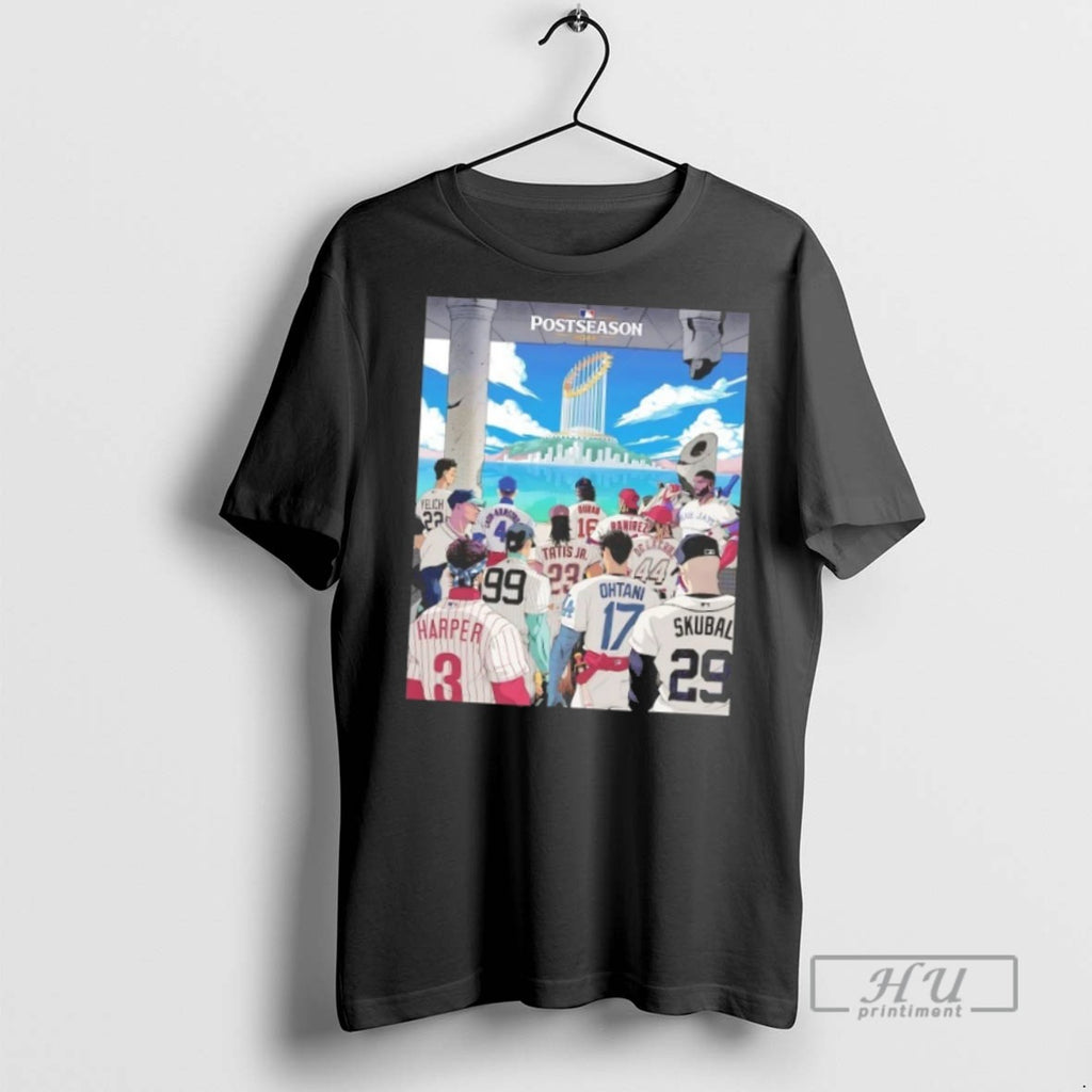 Officials Trending Mlb Postseason 2025 Journey Continues T Shirt
