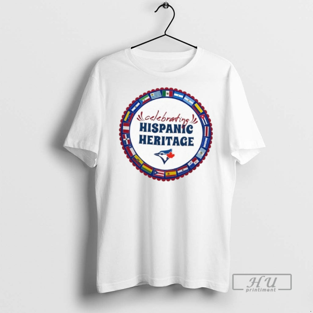 Officials Trending Mlb Toronto Blue Jays Starter Celebrating Hispanic Heritage T Shirt