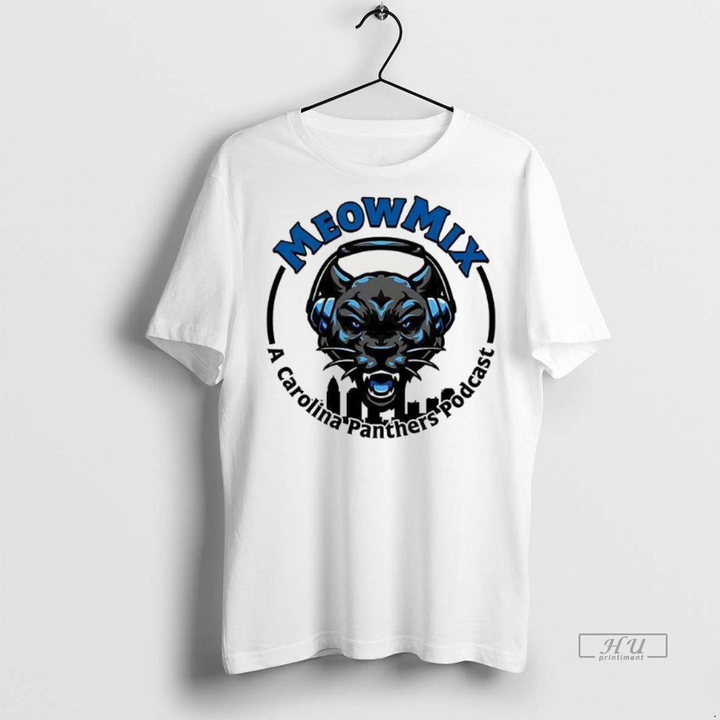 Officials Trending Meow Mix A Carolina Panthers Podcast Tee Shirt Sweater