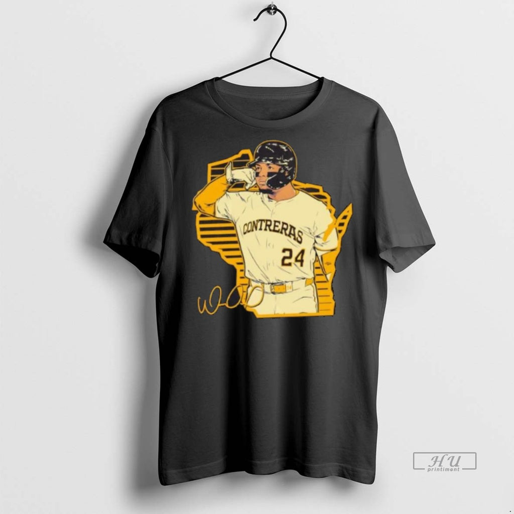 Officials Trending Milwaukee Brewers William Contreras Call The Pen Signature Tee Shirt Sweater