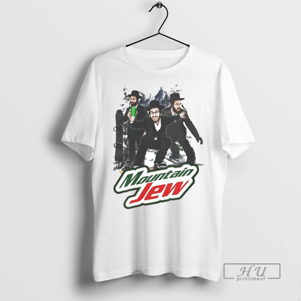 Officials Trending Mountain Dew Jewish Mountain Jew Graphic Tee Shirt Sweatshirt Hoodies