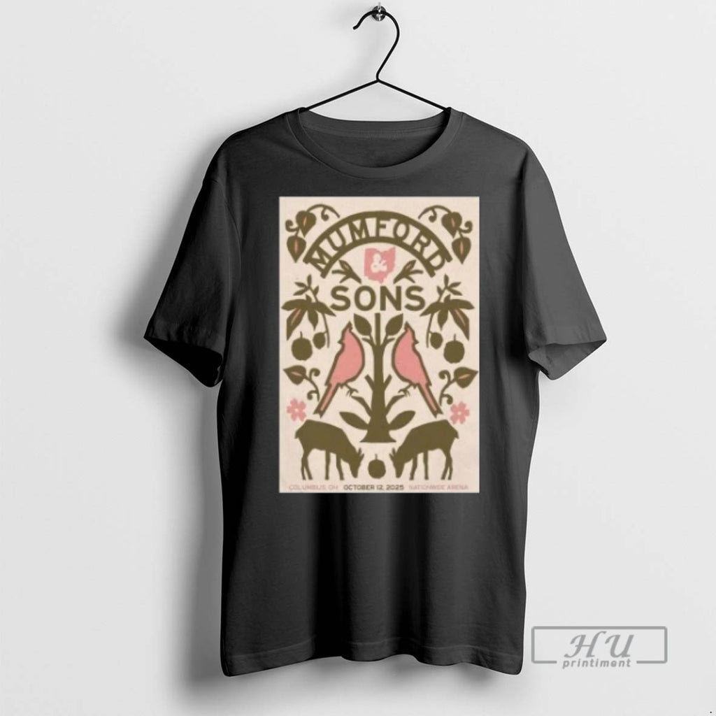 Officials Trending Mumford And Sons Columbus Oh October 12 2025 T Shirt Sweatshirt Hoodies