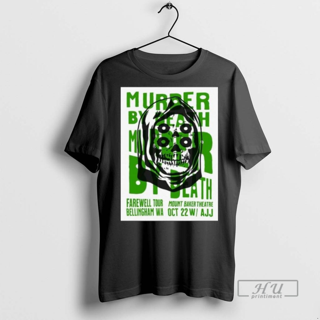 Officials Trending Murder By Death Washington Show October 22 2025 Long Sleve T Shirt
