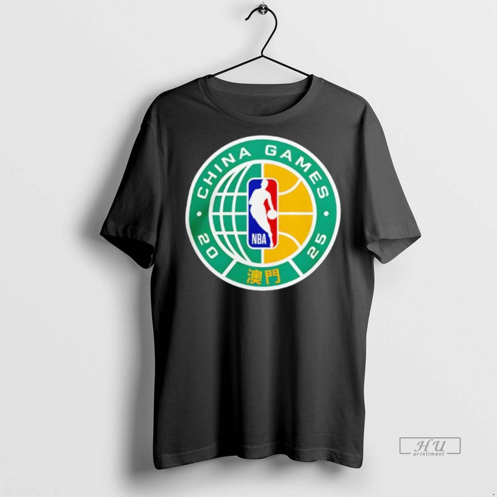 Officials Trending Nba 2025 China Games Macau Basketball Global Series Tee Shirt Sweater
