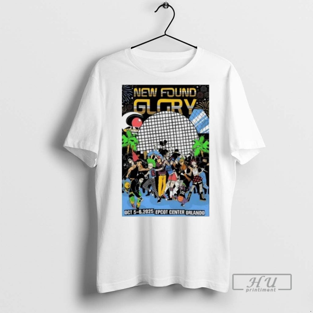 Officials Trending New Found Glory Florida Oct 5 6 2025 Shows Tee Shirt