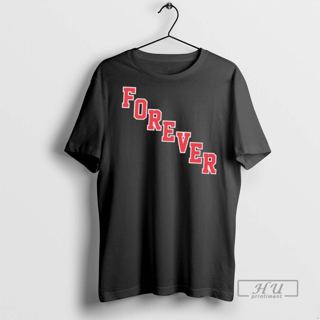 Officials Trending New York Forever New York Rangers Hockey Parody Logo T Shirt