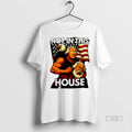 Officials Trending Not In This House George Washington Holding Karl Marx Eagle Flag