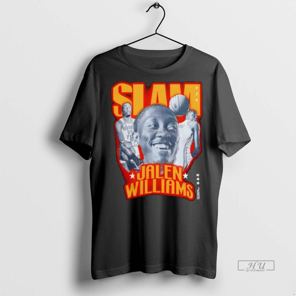 Officials Trending Oklahoma City Thunder Jalen Williams Slam Tee Shirt Sweater