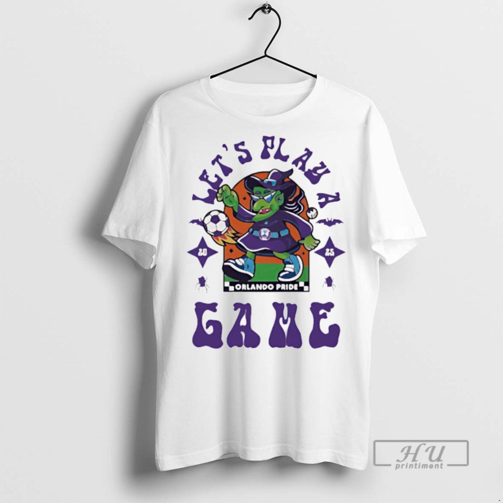 Officials Trending Orlando Pride Spooky Season Lets Play A Game 2025 T Shirt Sweatshirt Hoodies