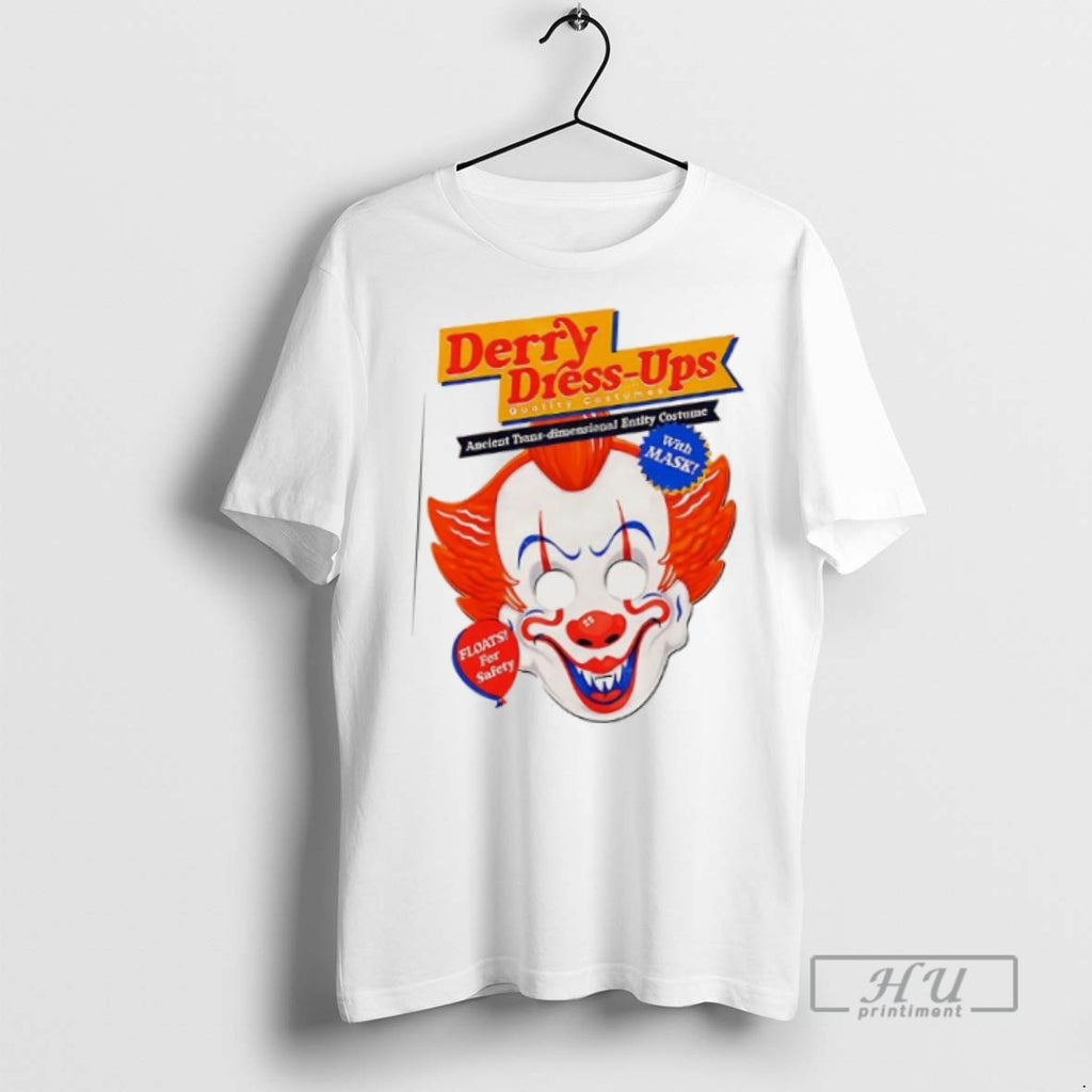 Officials Trending Pennywise Derry Dress Ups Floats For Safety T Shirt