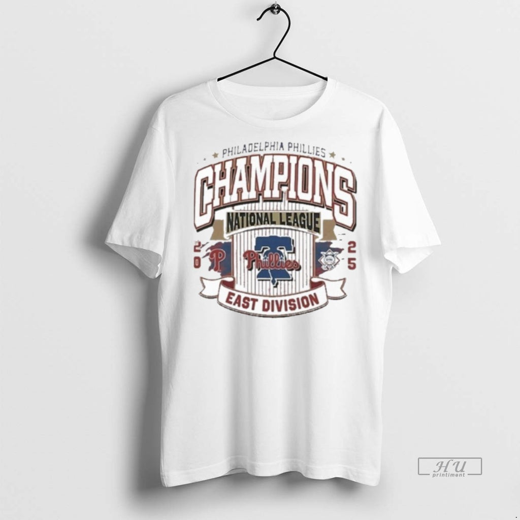Officials Trending Philadelphia Phillies Champions National League East Division 2025 T Shirt Sweater