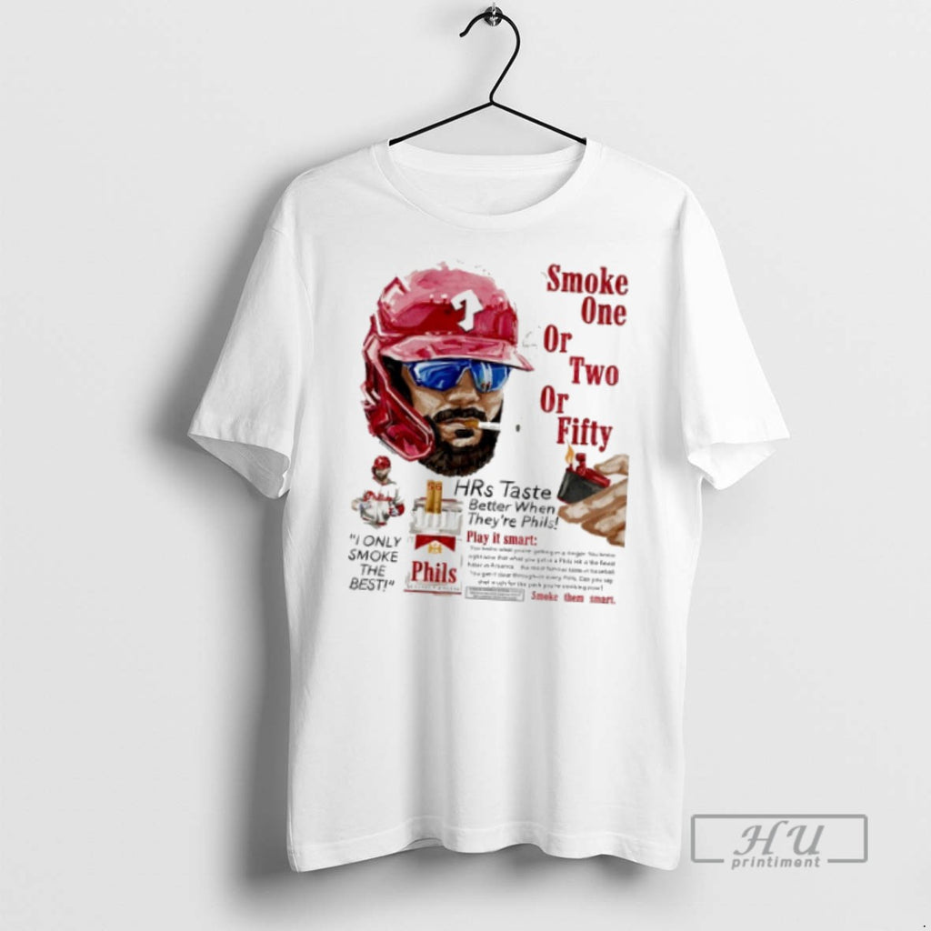 Officials Trending Phillies Bryce Harper Smoke One Or Two Or Fifty Play It Smart Smoke