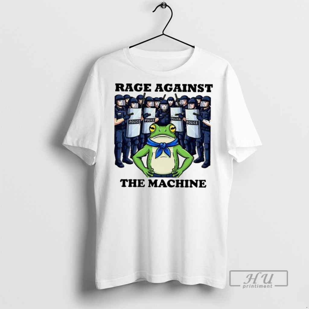 Officials Trending Rage Against The Machine Frog Graphic Tee Shirt Sweatshirt Hoodies