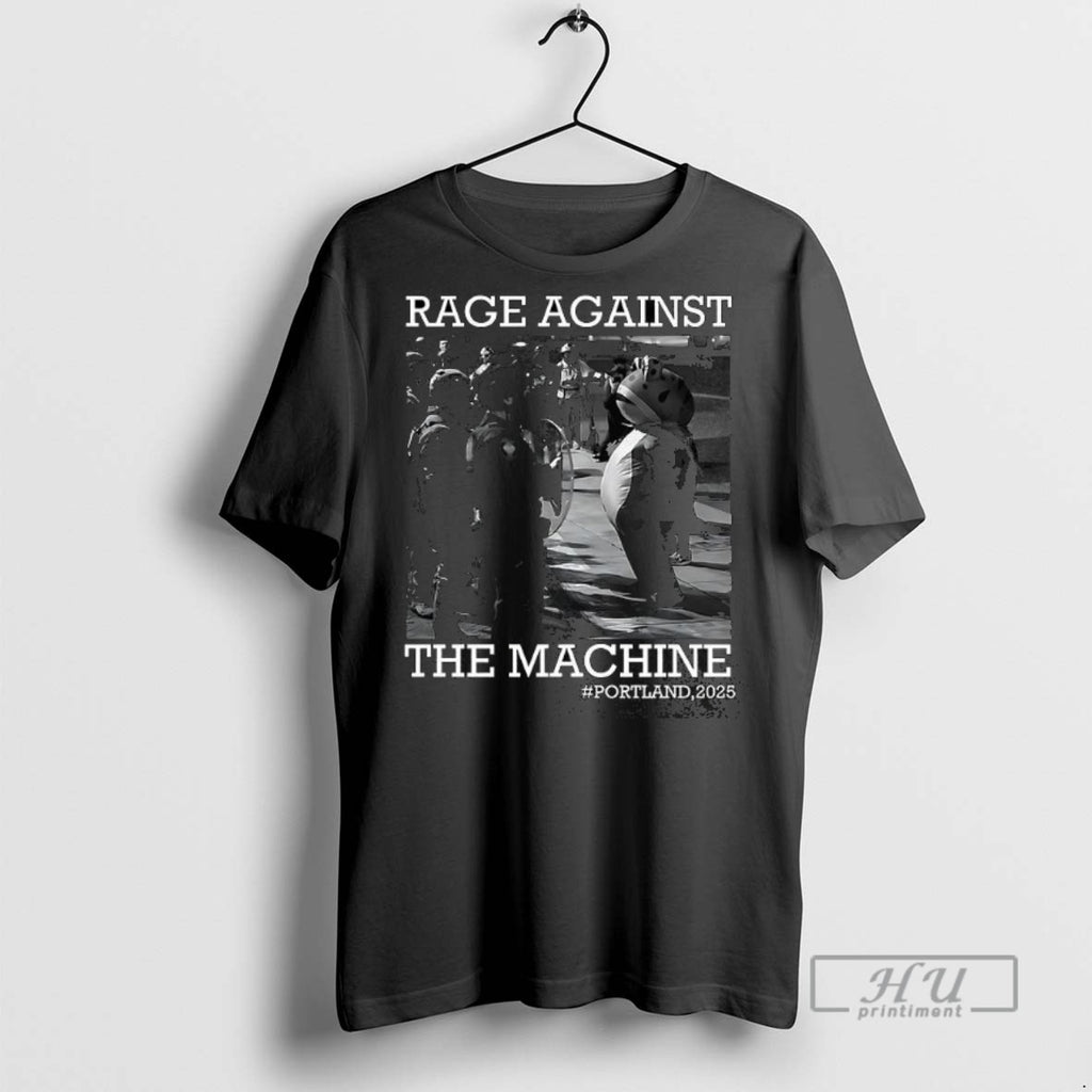 Officials Trending Rage Against The Machine Portland Frog Protest 2025 Graphic Tee Shirt Sweatshirt Hoodies
