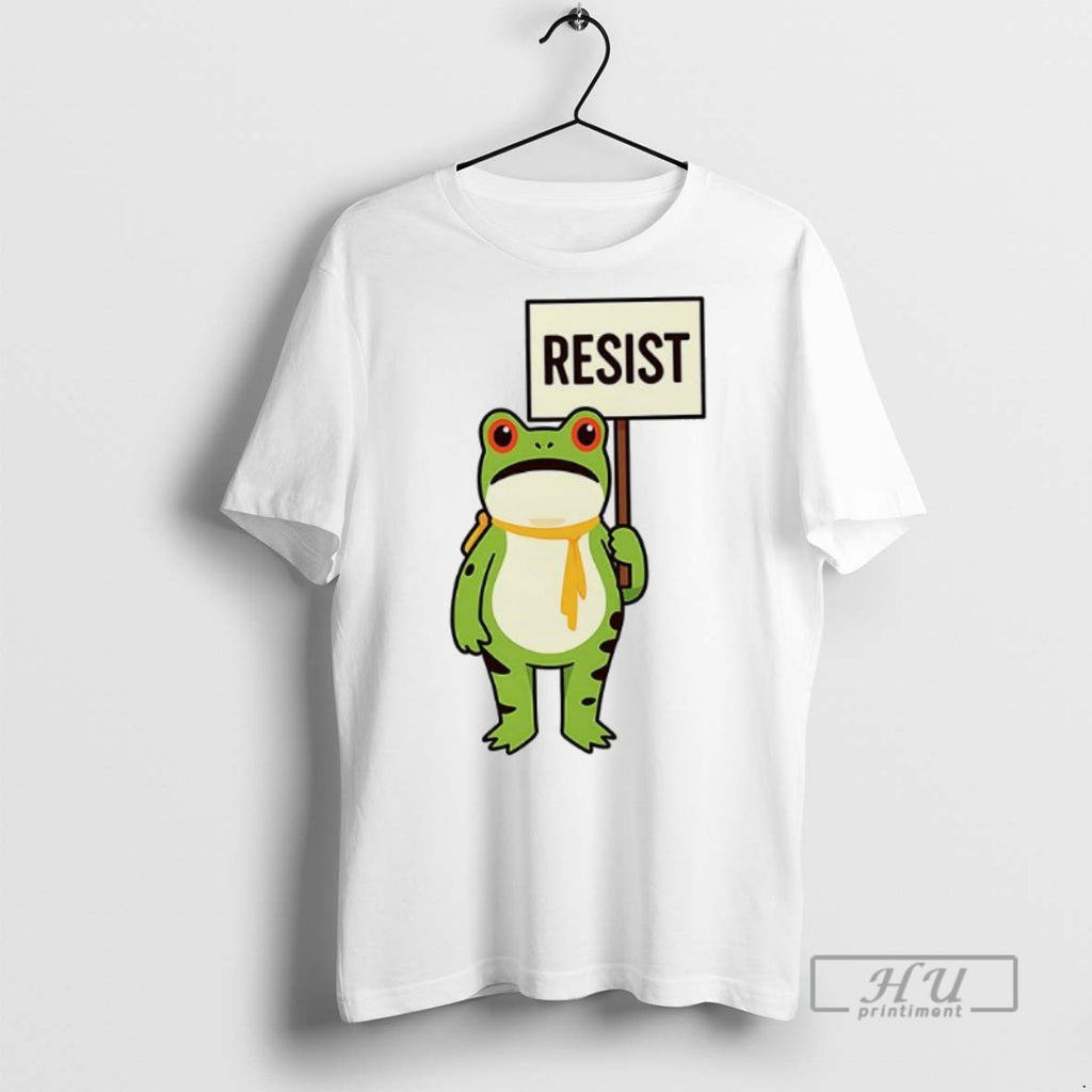 Officials Trending Resist Portland Frog Protest Anti Ice Graphic Tee Shirt Sweatshirt Hoodies