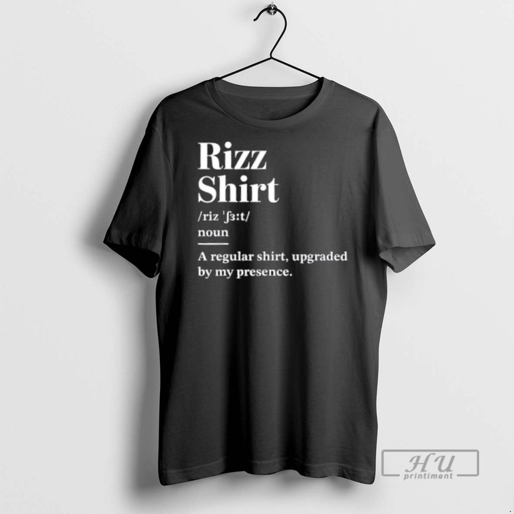 Officials Trending Rizz Gen Z Gen Alpha Slang Charisma T Shirt