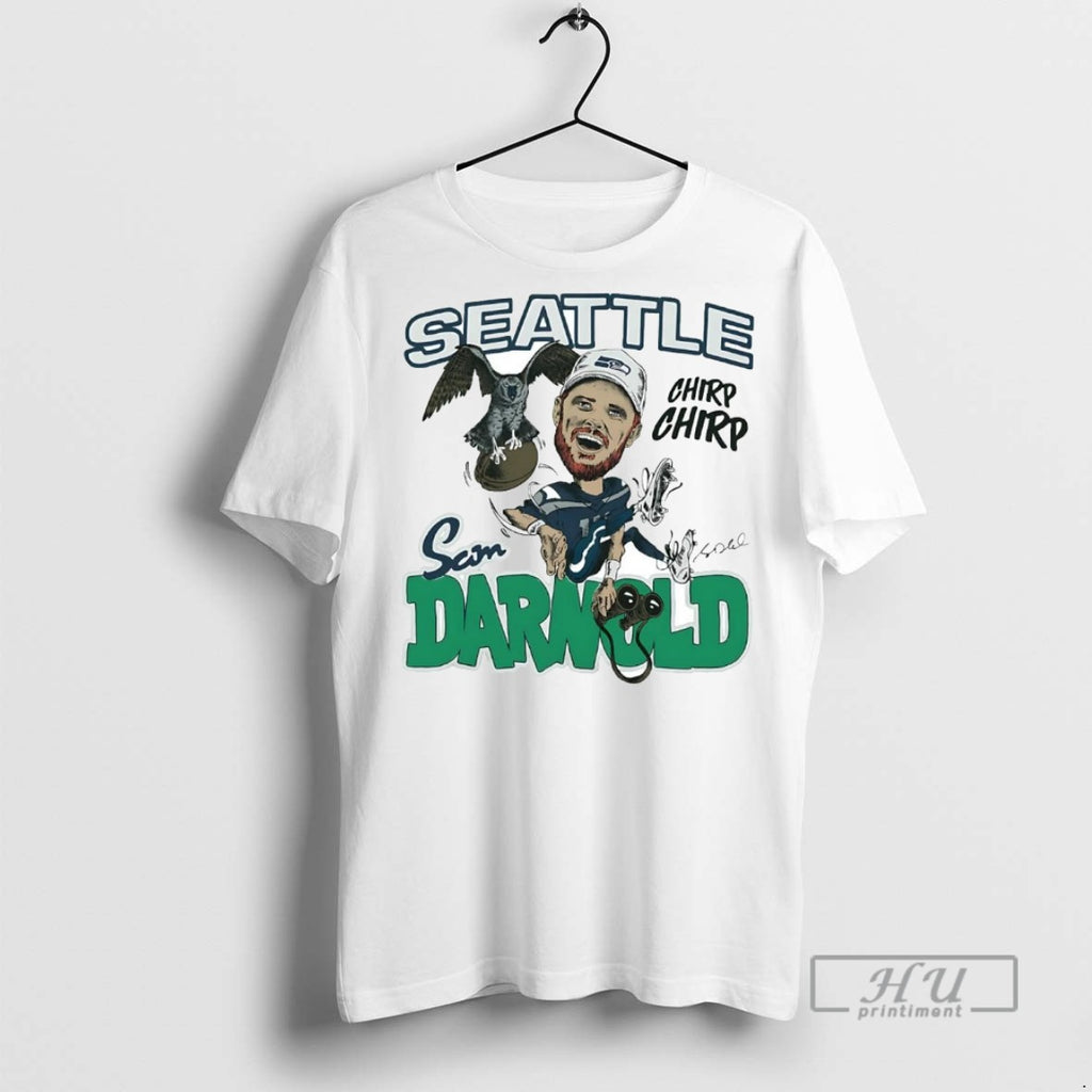 Officials Trending Sam Darnold Superstar Seahawks Chirp Chirp T Shirt Sweatshirt Hoodies