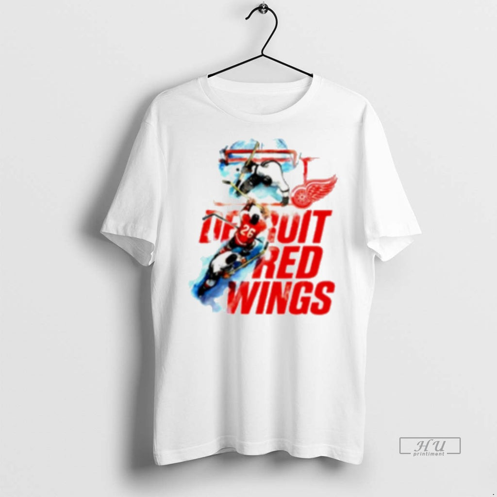 Officials Trending Sana X Detroit Red Wings Hockey Graphic T Shirt Sweater