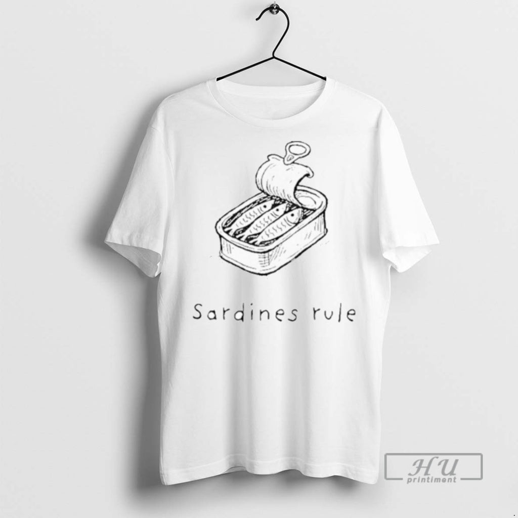 Officials Trending Sardines Rule Fish T Shirt