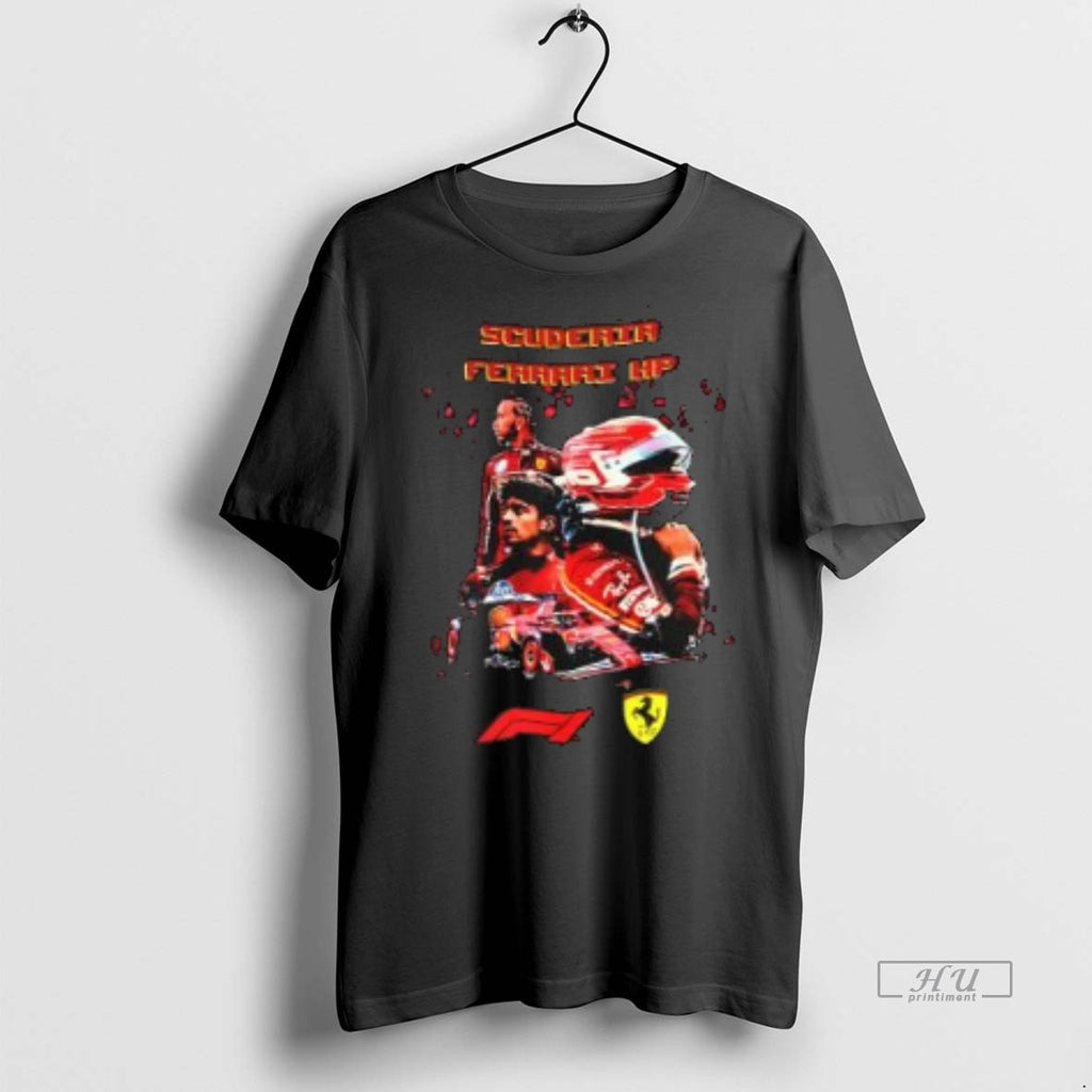 Officials Trending Scuderia Ferrari Hp F1 Two Sided Tee Shirt Sweater