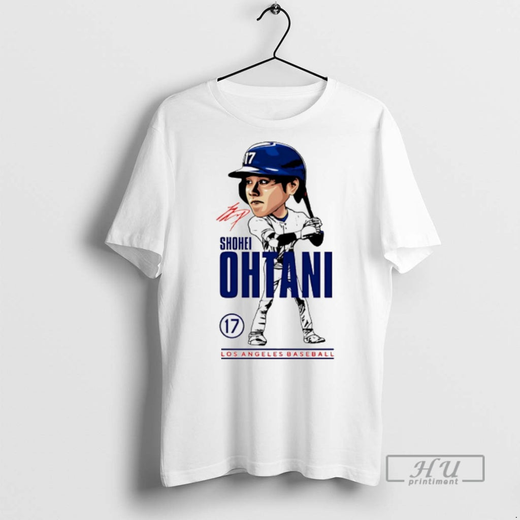 Officials Trending Shohei Ohtani Los Angeles Dodgers Caricature 2025 T Shirt