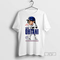 Officials Trending Shohei Ohtani Los Angeles Dodgers Caricature 2025 T Shirt