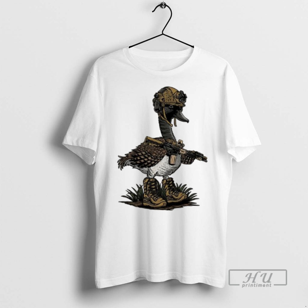 Officials Trending Silly Goose With Gun T Shirt