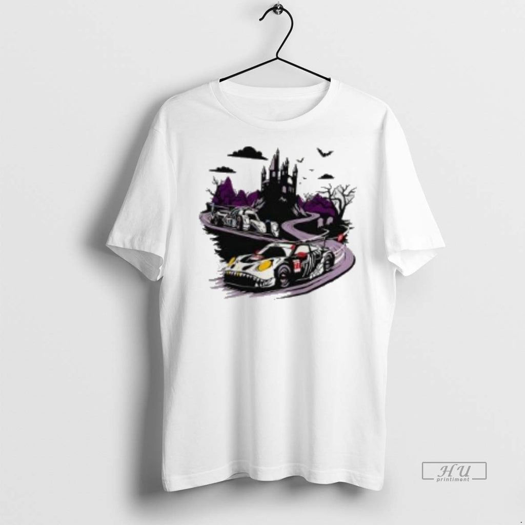 Officials Trending Skeleton Rexy And Spike 2025 Petit Le Mans Two Sided Tee Shirt Sweater